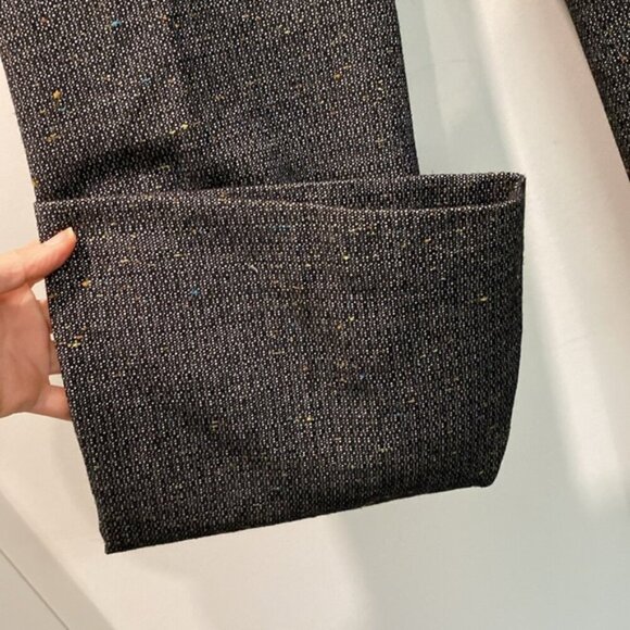 Club Monaco Black Flare Pants Trousers Size 4 - Picture 4 of 12